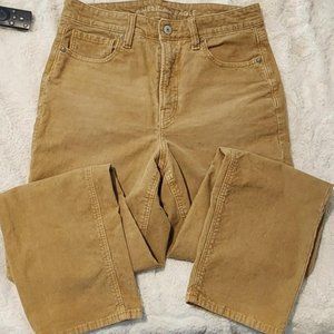 American Eagle corduroy straight mom jeans